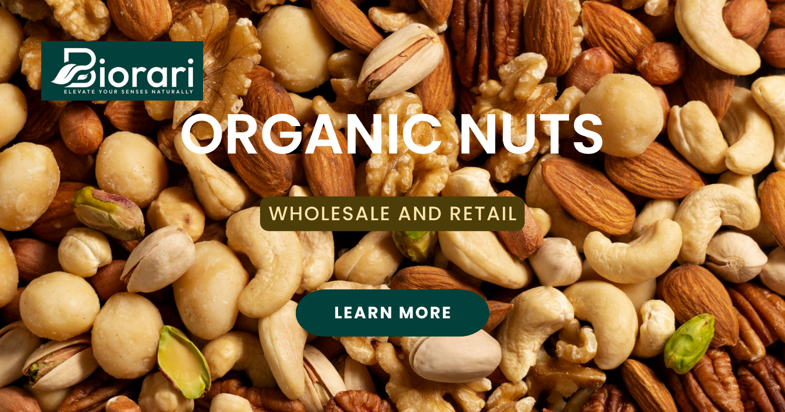 Organic Nuts Slide
