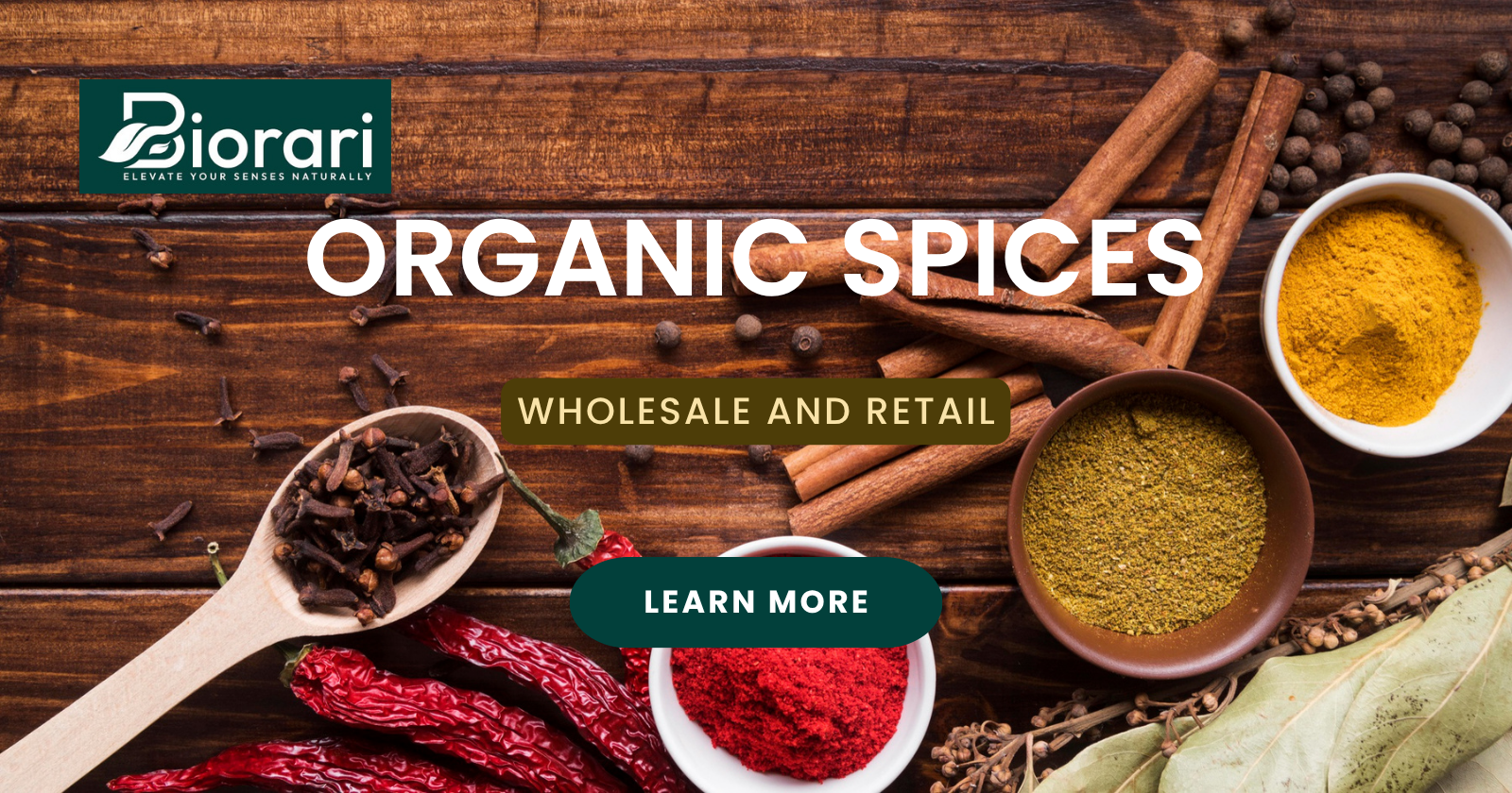 Organic Spices Slide