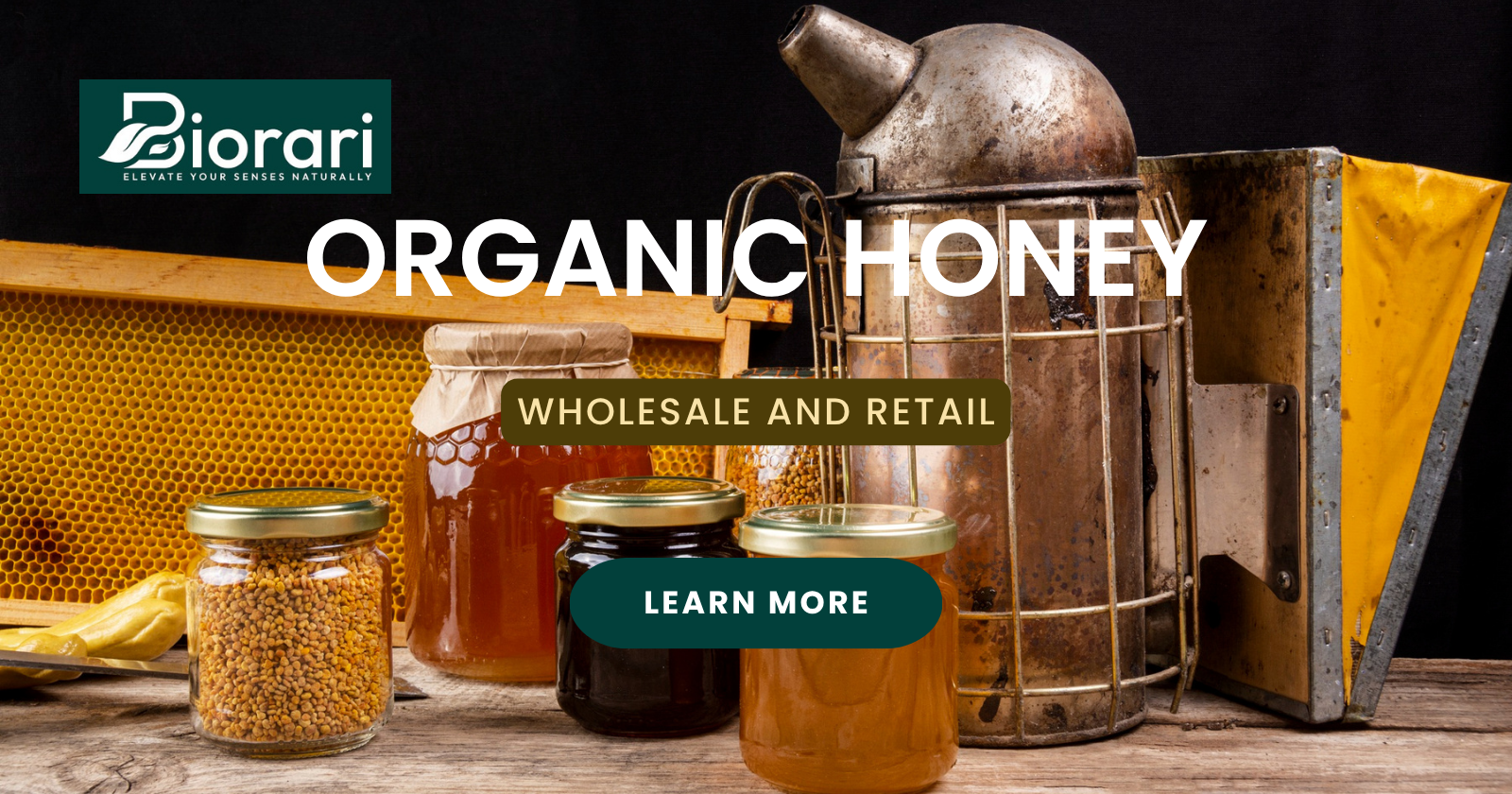 organic honey Slide